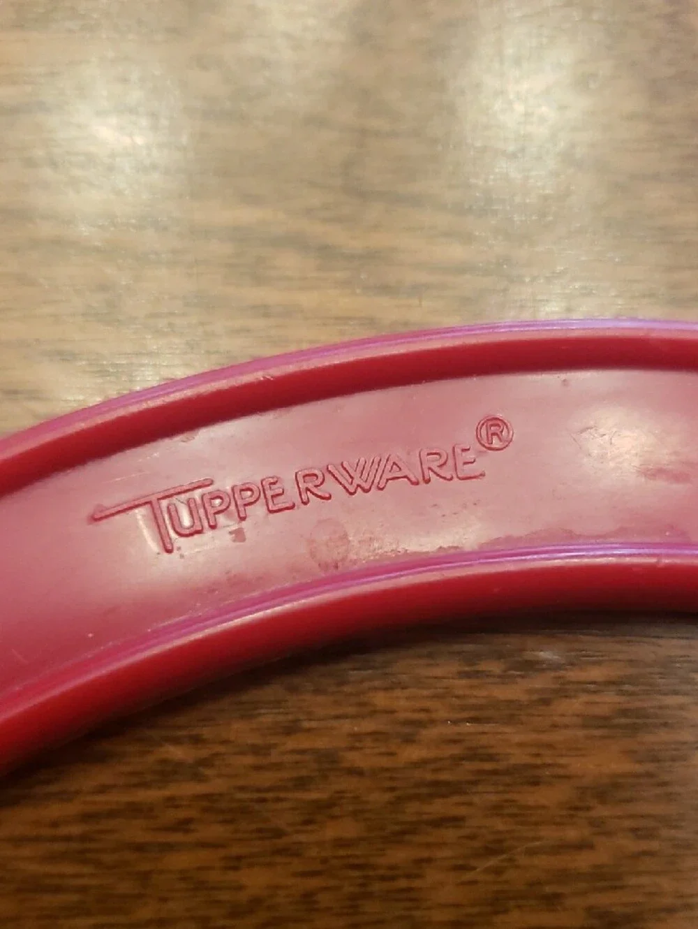 Vtg Tupperware Red Sli-Saw-All - The All In One Gadet
